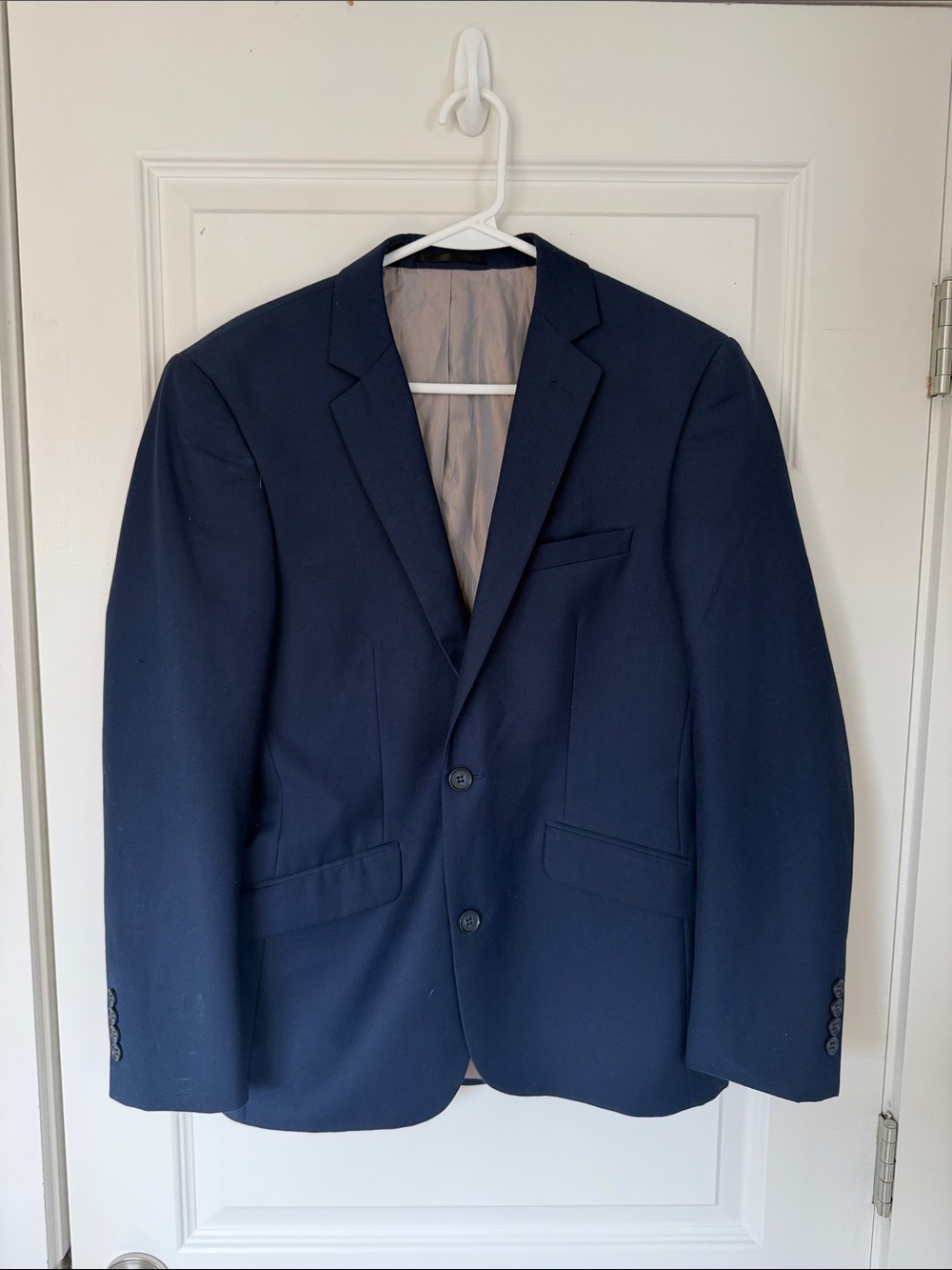 Renoir Classic Navy Men's Two-Button Sport Coat